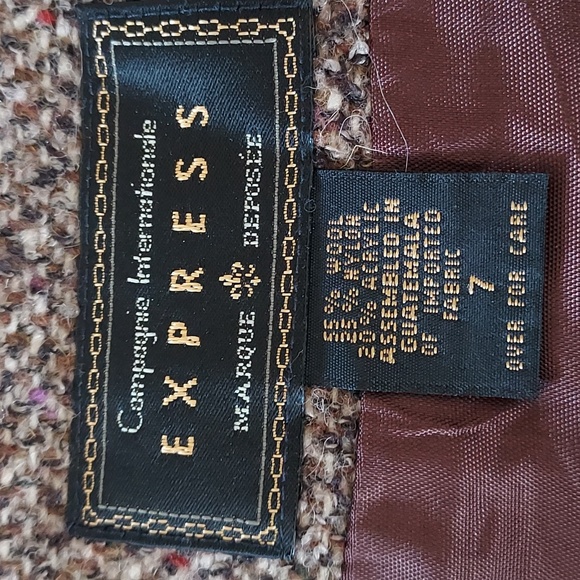 Express Wrap Skirt, Jr, sz 7, EUC, Vintage - Picture 12 of 12